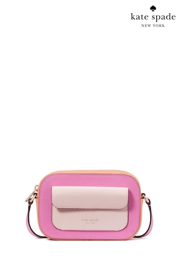 kate spade new york Small Pink Leather Pouch Cross-Body Bag (650534) | £225
