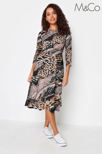 M&Co Brown Midaxi Dress (650927) | £34