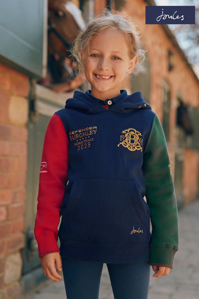 Joules girls hoodie store