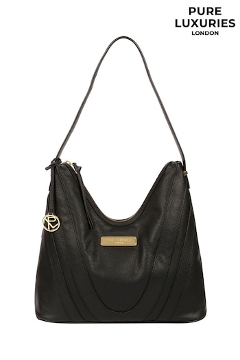 Pure Luxuries London Felicity Leather Shoulder Bag (651741) | £79