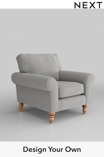 Linen Look Easy Clean/Silver Mallory (651855) | £425 - £1,399