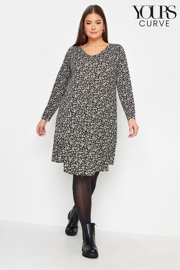 Yours Curve Black Olive Mini Dress (651927) | £29