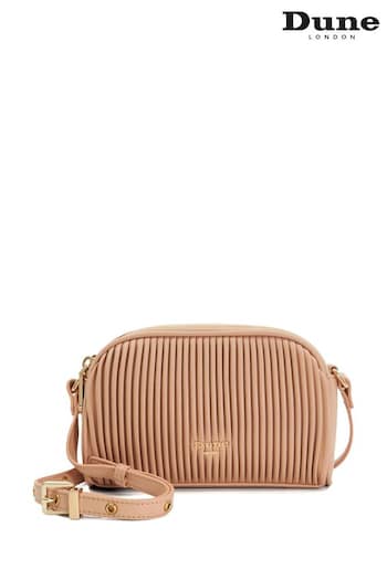 Dune London Pink Detail Mini Pleat Cross-body Bag (652145) | £70