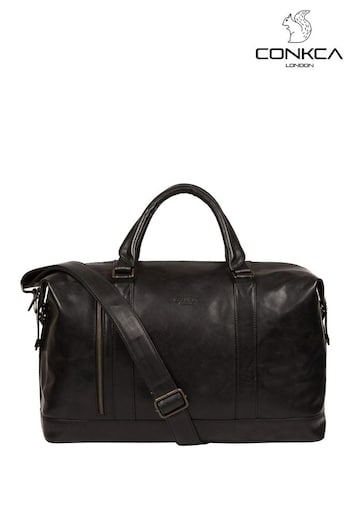 Conkca Rivellino Leather Holdall (652331) | £129