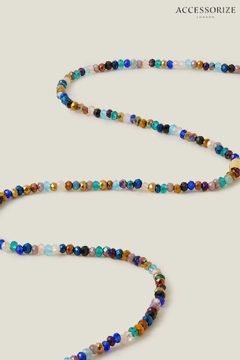 Accessorize 14ct Gold Plated Beaded Necklace (652554) | £20