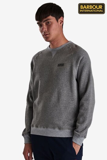Barbour International® Grey Crew Anthrac Sweatshirt (652561) | £70
