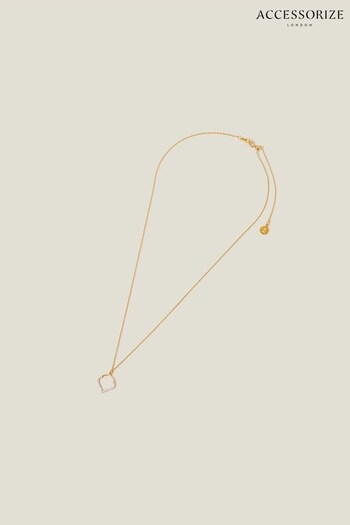 Accessorize 14ct Gold-Plated Pendant Necklace (652910) | £16