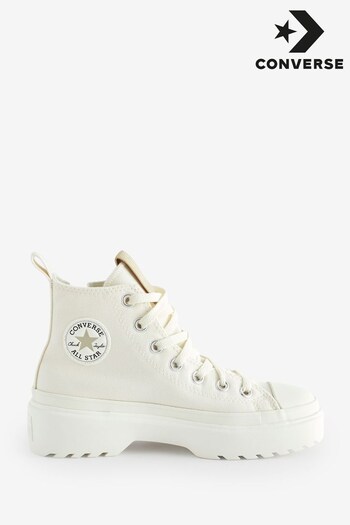Converse Neutral Lugged Lift Youth Trainers (653716) | £60