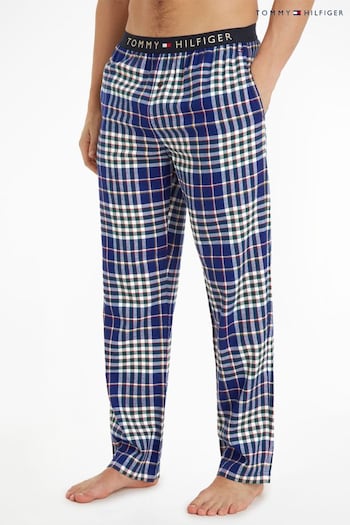 Tommy Feather Hilfiger Blue Orignal Flannel Pyjama Trousers (654017) | £65