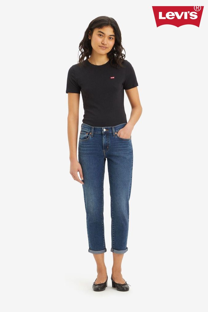 Next womens boyfriend jeans top
