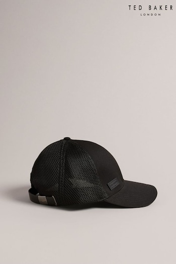 Ted Baker Black Ethanns Mesh And Cotton T Cap (655004) | £35