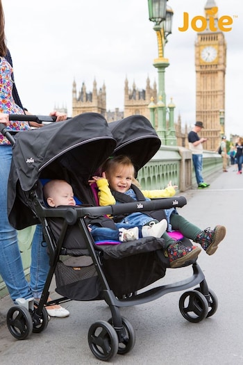 Joie Pink Aire Twin Stroller (656183) | £175