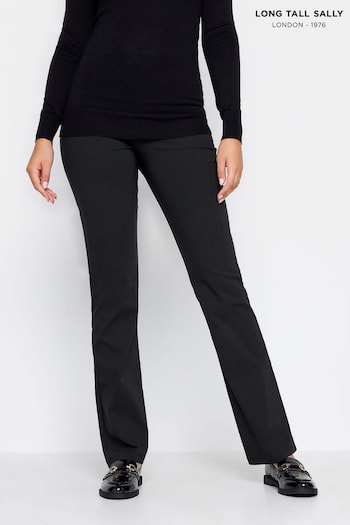 Long Tall Sally Black Bi-Stretch Bootcut Trousers (656749) | £31