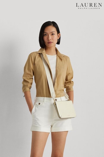 Lauren Ralph Lauren Medium Leather Landyn Cross-Body Bag (656987) | £229