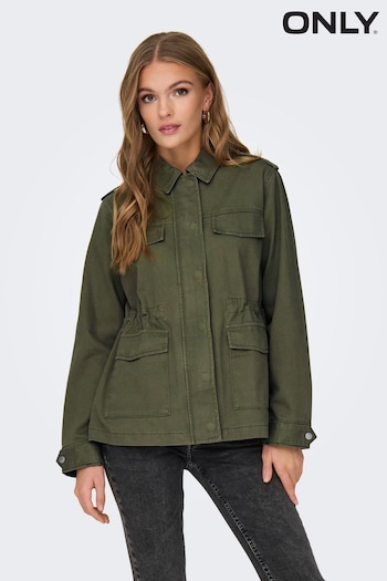 ONLY Green Utility Cargo Jacket (657017) | £45