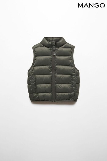 Mango Blue Padded Gilet (657240) | £23