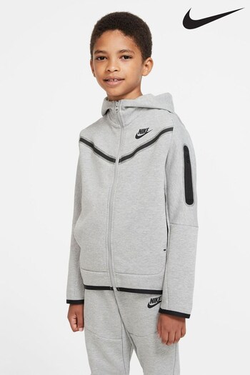 Nike Grey Tech Fleece Hoodie (657361) | £75