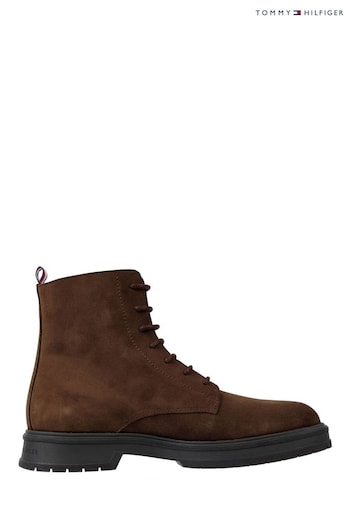 Tommy Hilfiger Core Suede Brown Boots (657594) | £170