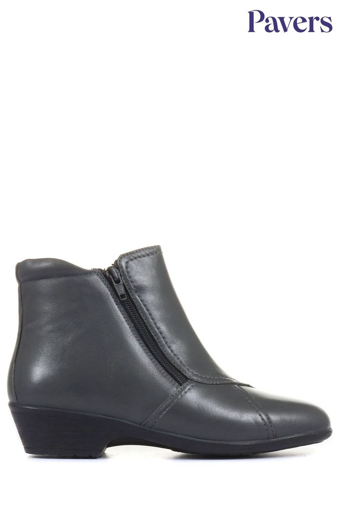 Wide fit flat ankle boots uk top