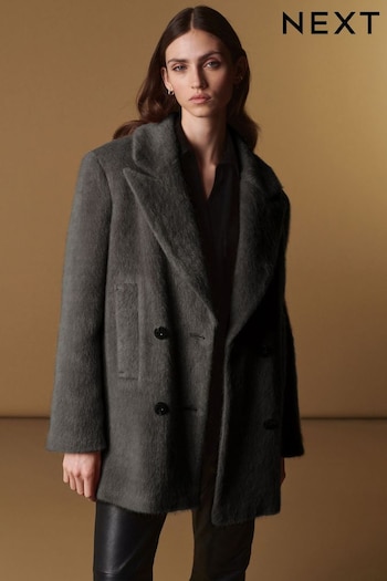 Grey Luxury Super-Soft Blazer Coat (658080) | £98