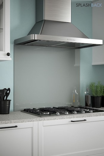 Splashback Slate Grey Glass Kitchen Splashback 90x75cm (658516) | £129