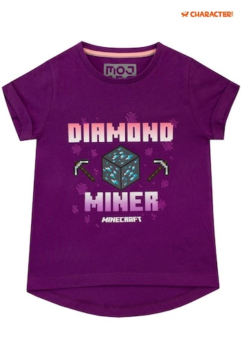 Character Purple Minecraft T-Shirt (658852) | £13