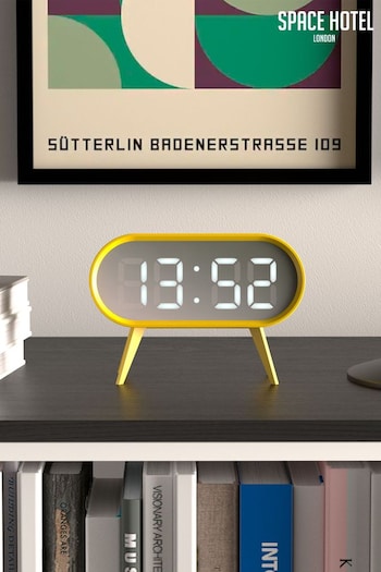 Space Hotel Yellow A Futuristic Alarm Clock (658941) | £26