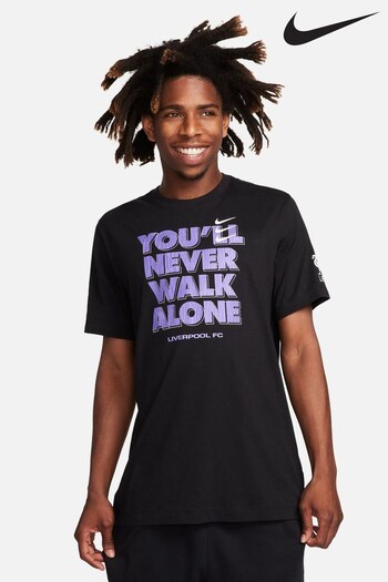 Nike Black Liverpool FC T-Shirt (658968) | £28