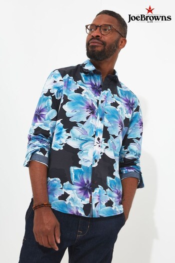 Joe Browns Black Bright And Bold Floral Shirt (659169) | £45