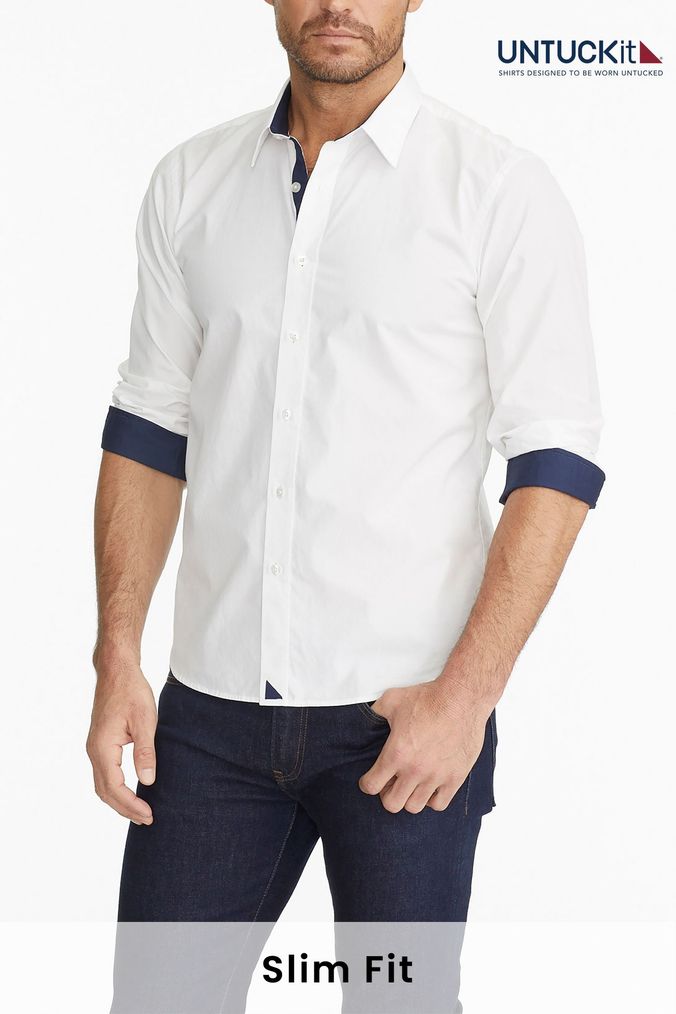 Buy Men s Plain Shirts Online Next UK