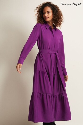 Phase Eight Purple Jayden Maxi Dress (659351) | £110