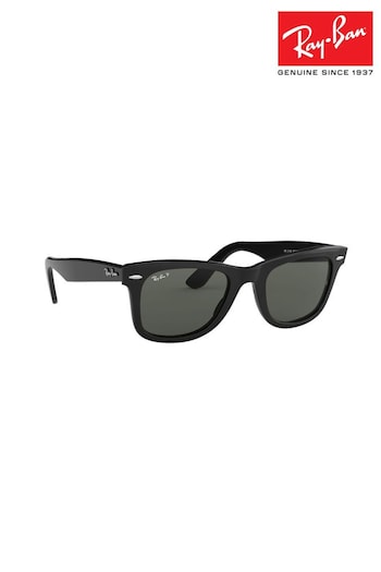 Ray-Ban Wayfarer Polarised Lens Sunglasses (659839) | £202