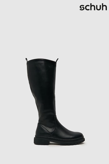 Schuh Black Dancer Knee Boots 35mm (660415) | £36 - £38