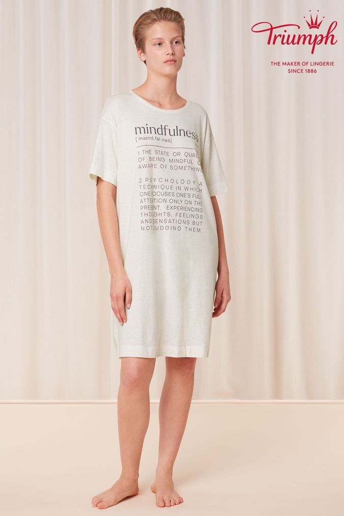 Buy Women s Nighties Grey Triumph Nightwear Online Next UK