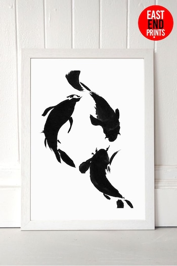 East End Prints Brown Koi Print by Dan Hobday (660504) | £45 - £120