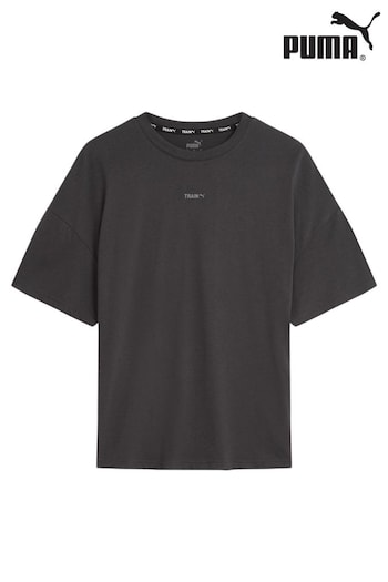 Puma Grey EVOLVE Womens Oversized Training T-Shirt (660529) | £36