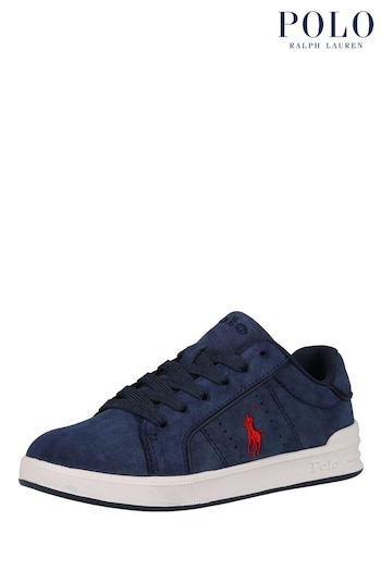 Np0a4f6d Polo Homme Vert Kids Heritage Court III Trainers (661297) | £90