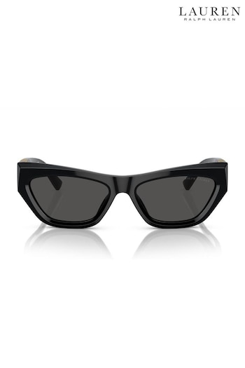 Ralph Lauren Kiera Black Sunglasses white (661948) | £233