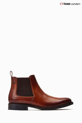 Base London Brent Pull On Chelsea Brown Boots (662988) | £80