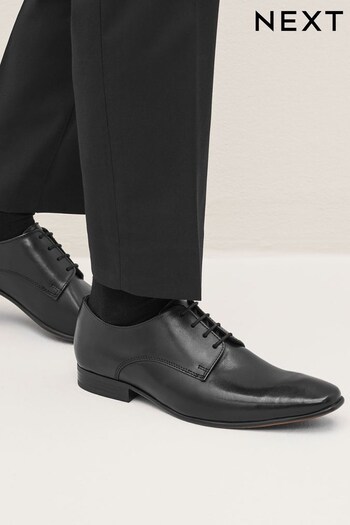 Black Regular Fit Derby Shoes Roxane (663090) | £55