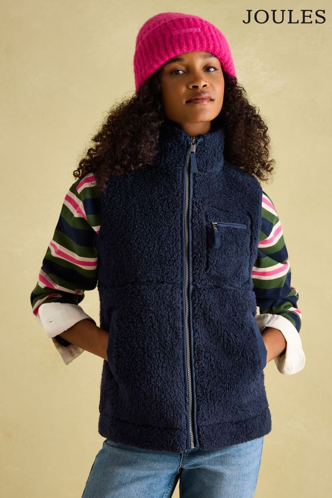 Fleece lined gilet womens clearance