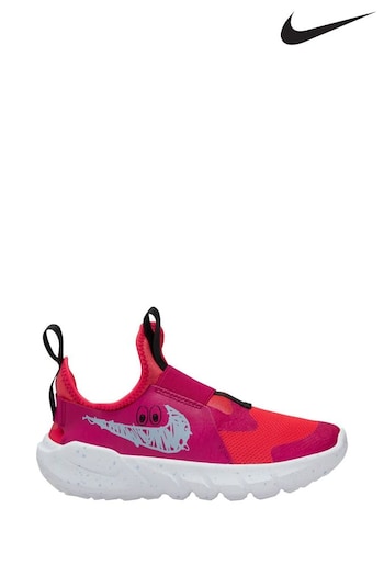 Nike Preimum Crimson Pink Flex Runner 2 Junior Trainers (664175) | £35