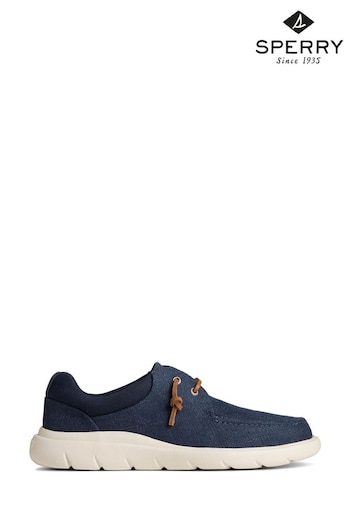 Sperry Blue Captain Moc Shoes (664461) | £80
