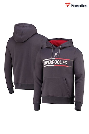 Fanatics Grey Liverpool Wordmark Hoodie (664653) | £45