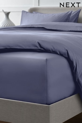 Blue Collection Luxe 400 Thread Count Deep Fitted 100% Egyptian Cotton Sateen Deep Fitted Sheet (665895) | £25 - £40