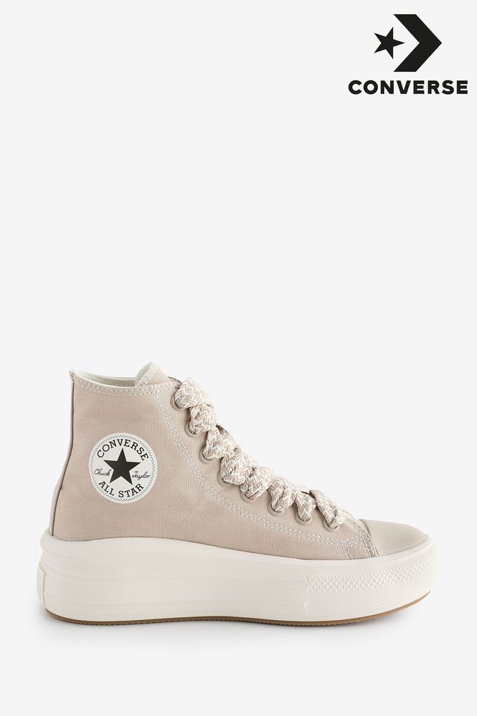 Buy Women s Pink Converse High Top Footwear Online Next UK