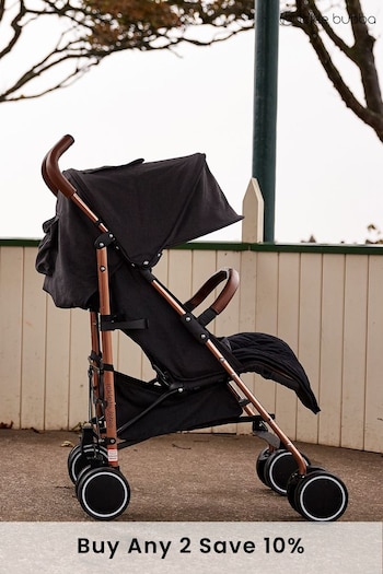Ickle Bubba Black Discovery Max Stroller (665922) | £180