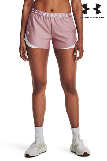 Under Marathon Armour Pink Play Up Shorts (666027) | £25