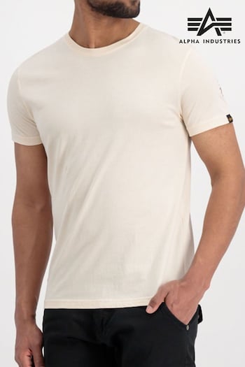 Alpha Industries Dragon EMB White T-Shirt (666428) | £65
