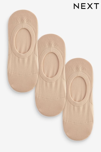 Nude Invisible Trainer embroidered 3 Pack (666539) | £8